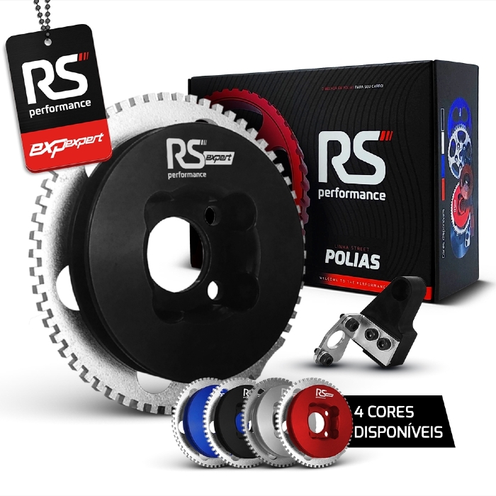 Polia Roda Fônica 60-2 Vw Ap 8v Alumínio Billet By RS Performance