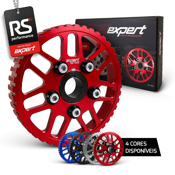Polia Regulável Comando Vw Ap 8v - Linha Tributo Snow Flakes