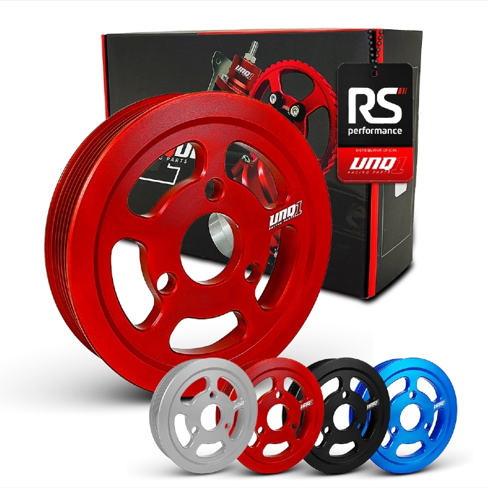 Polia Direção Hidráulica Motor Ap 8v Billet Correia Poly V