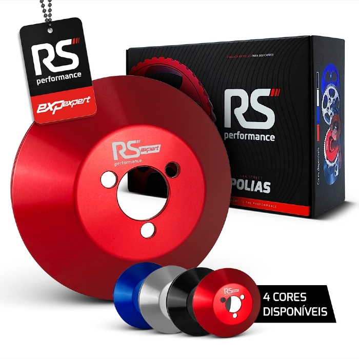 Polia Bomba Dagua Vw Ap 8v Alumínio Billet By RS Performance