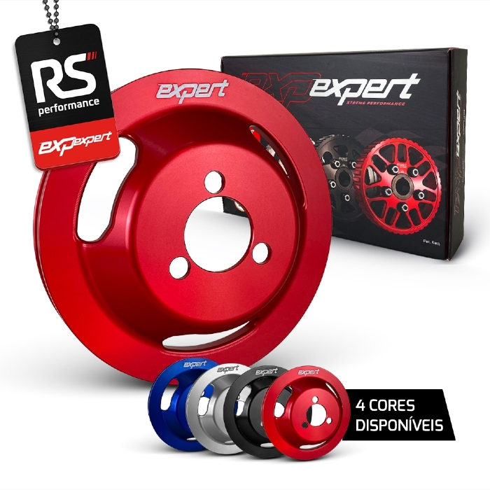 Polia Bomba Dágua Vw Ap 8v Alumínio Billet - Linha Race
