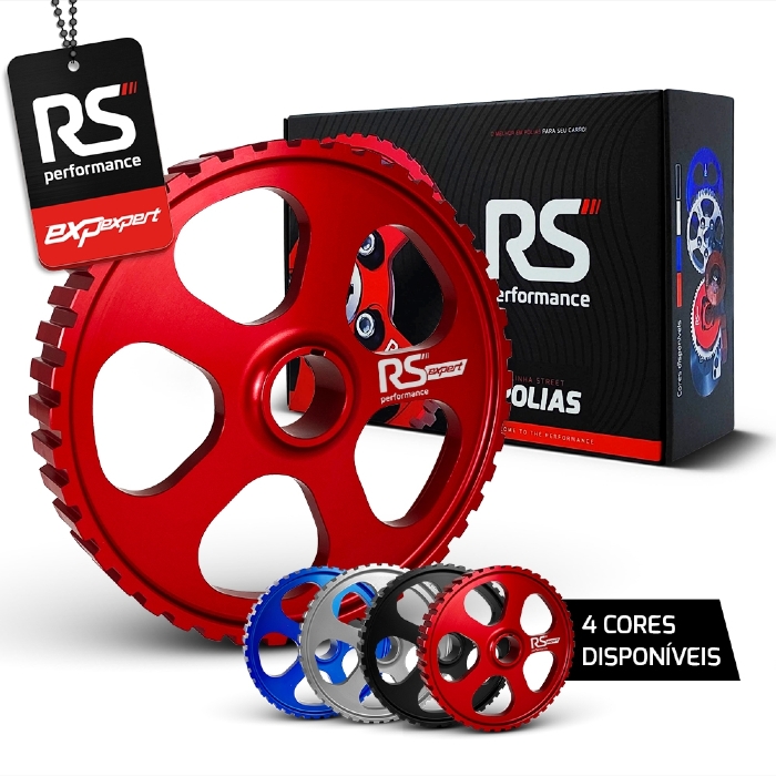 Polia Auxiliar Comando Vw Ap 8v Alumínio Billet By RS Performance