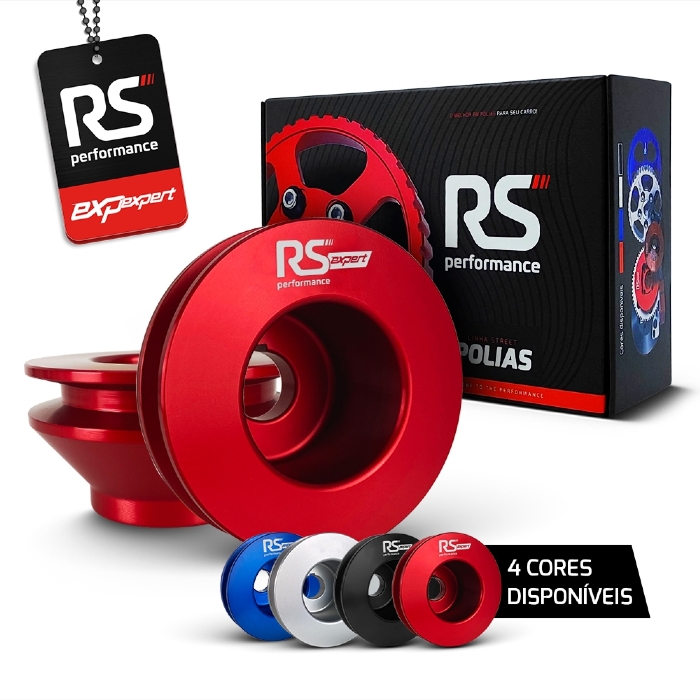 Polia Alternador Vw Ap 8v Alumínio Billet By RS Performance