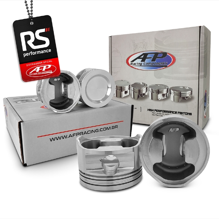 Jogo 4 Pistão Forjado AP 2.0 Turbo 8v Solid Forged Pino 20