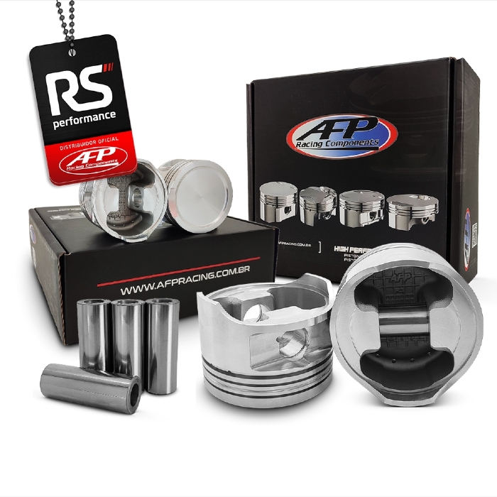 Kit 4 Pistão Forjado Vw / Audi 1.9T 20v + Pinos + Anéis