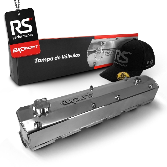 Tampa Para Válvulas De Cabecote Gm Opala Race Polida