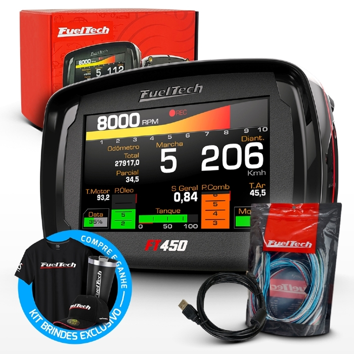 Injeção Programável Ft450 - Chicote Motor Traseiro