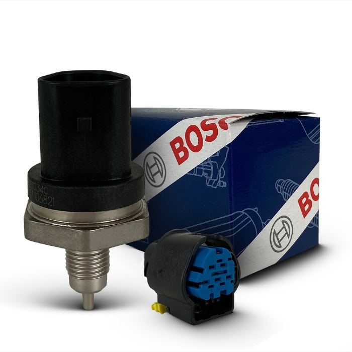 Sensor Pressão E Temperatura+ Conector Compacto Bosch P/ Fts