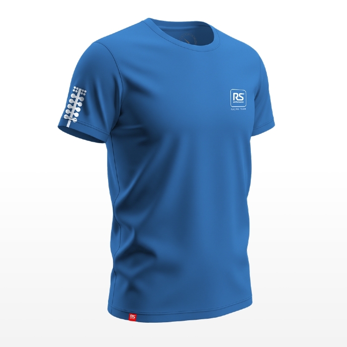 Camiseta Rs Performance Aquamarino Estampa Sinaleira Costas