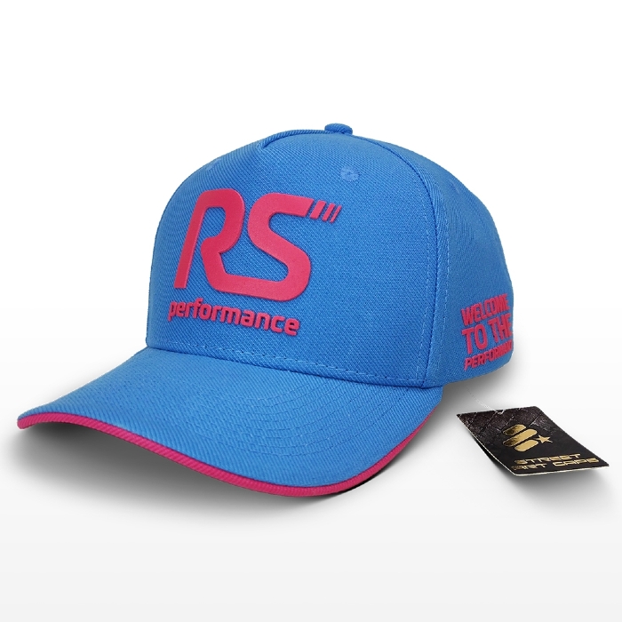 Boné Rs Performance Azul Celeste Aba Curva Trucker