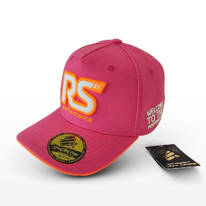 Boné Rs Performance Pink Laranja Americano B-510