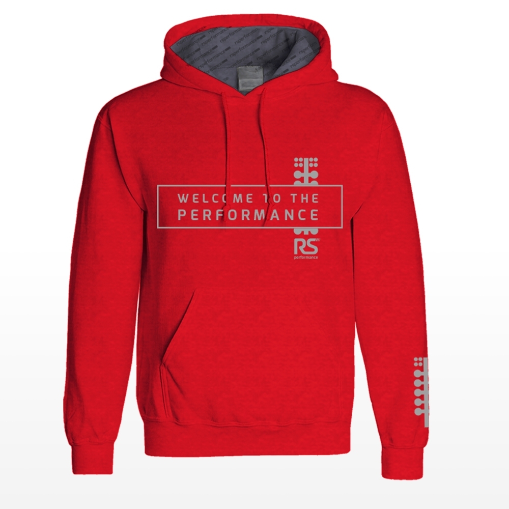 Moletom Rs Performance Vermelho Sinaleira Pinheirinho