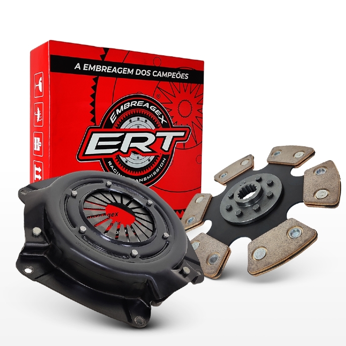 Embreagem Monodisco 6 Pastilhas GM OHC Chevette Até 400cv
