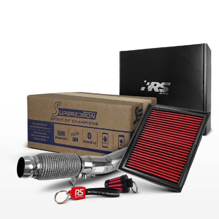 Kit Stage 2 RS Downpipe + Filtro Esportivo Amarok 2.0T 180cv