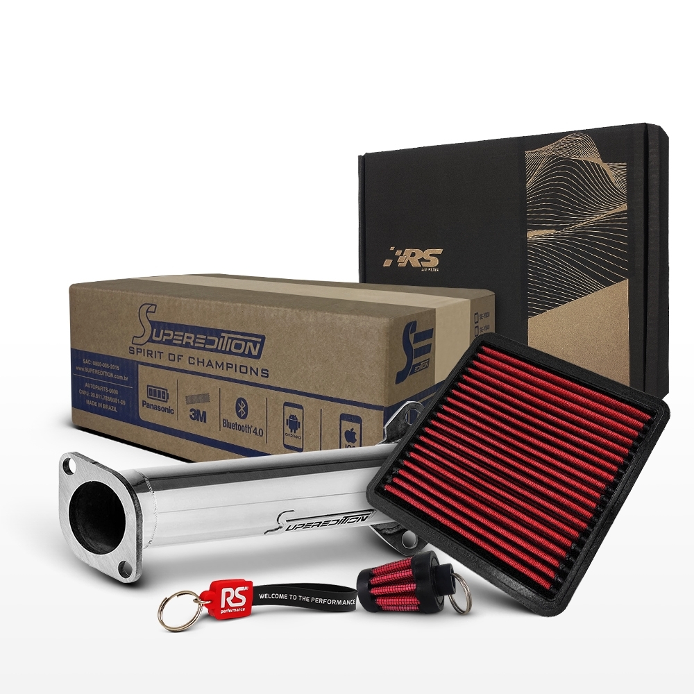 Kit Stage 2 RS Downpipe Filtro L200 Triton Dakar 3.2 180cv