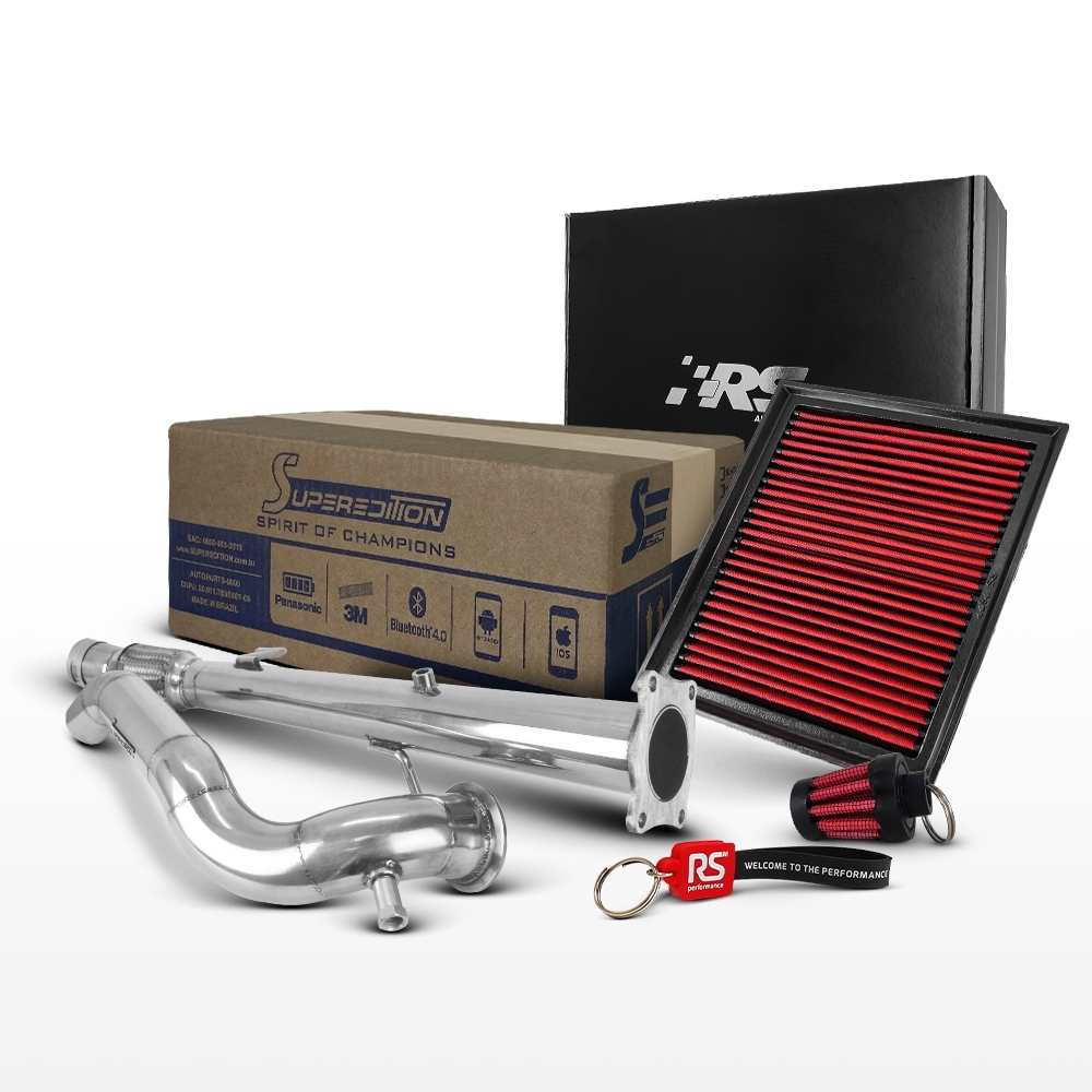 Kit Stage 2 RS Downpipe + Filtro Amarok V6 3.0T 225cv