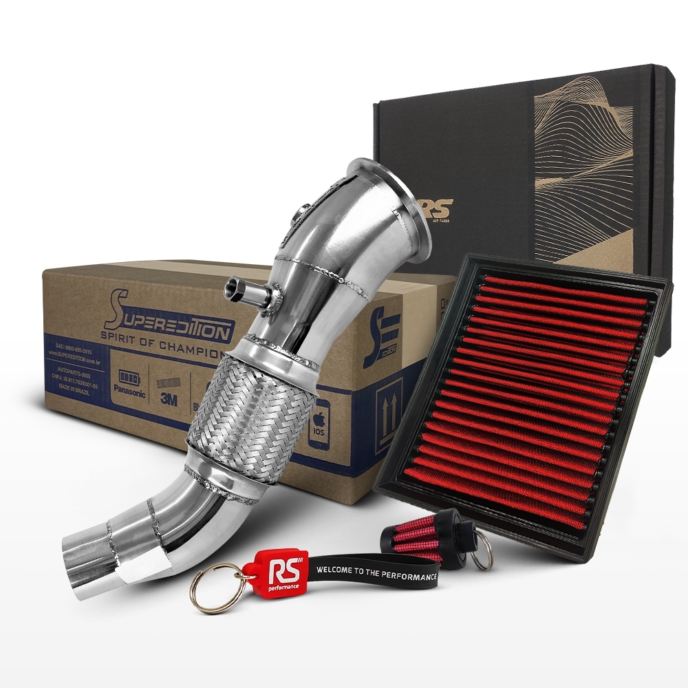 Kit Stage 2 RS Downpipe + Filtro BMW N20 2.0 184CV ou 245CV