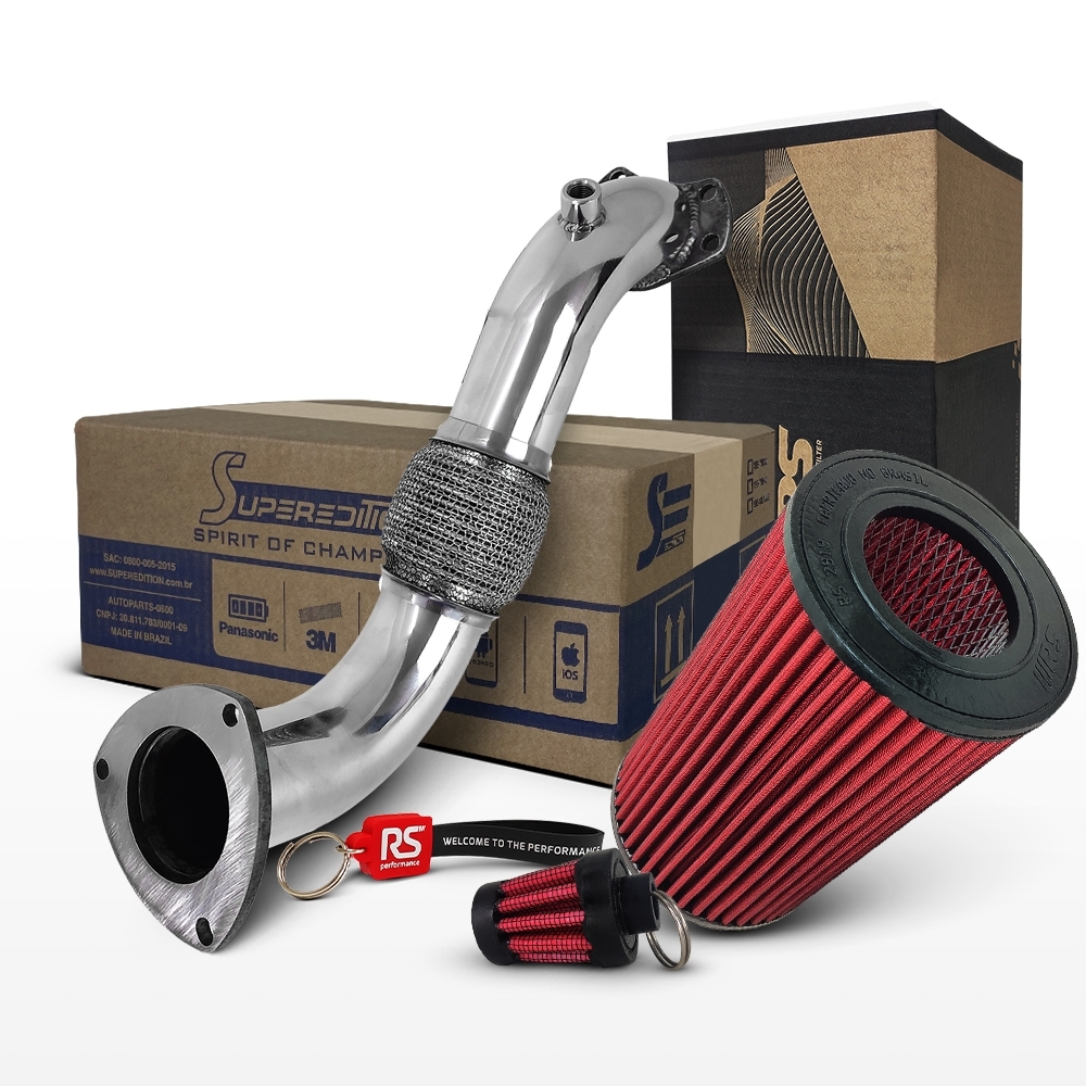 Kit Stage 2 RS Downpipe + Filtro GM S10 2.8T 200cv 2012-19