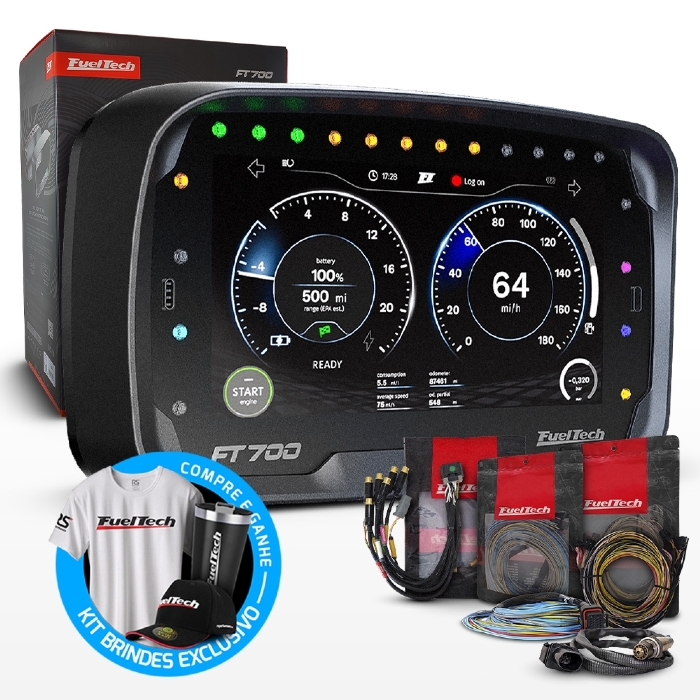 Injeção Programável Ft700 Chicote 3m A/b C/d M + Sonda 4.9
