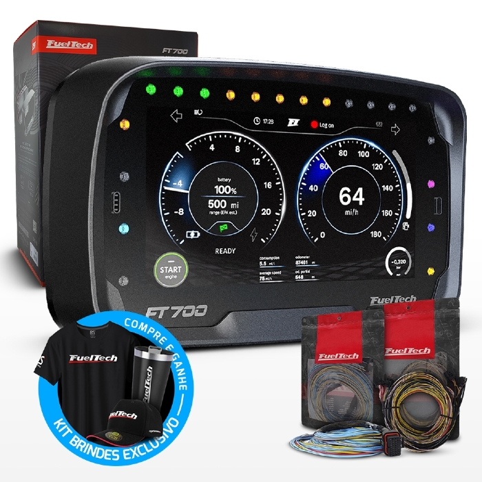 Injeção Programável Ft700 Chicote Motor Dianteiro A/b E C/d