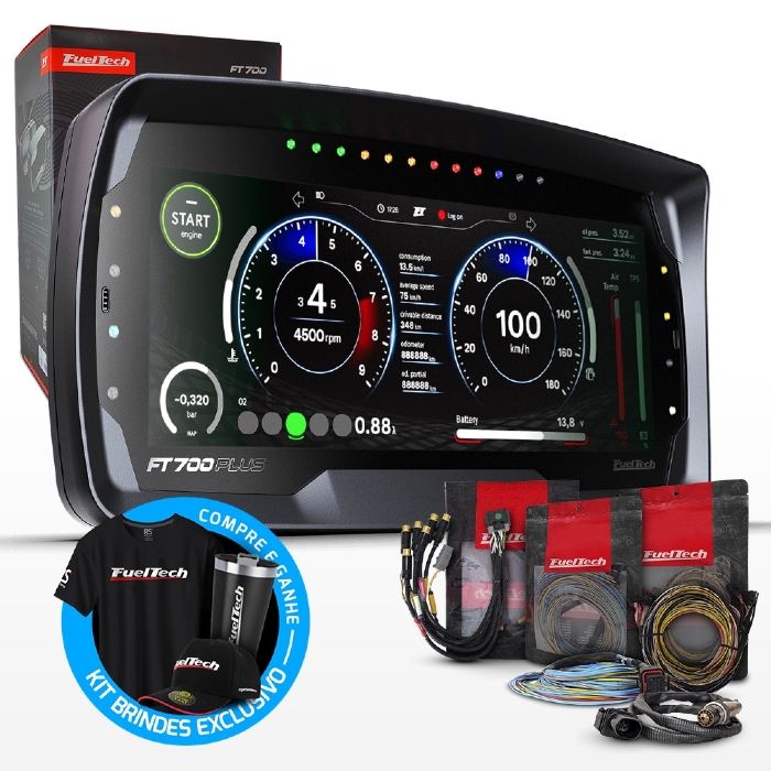 Injeção Programável Ft700plus Chicote 3m A/b C/d M+sonda 4.9