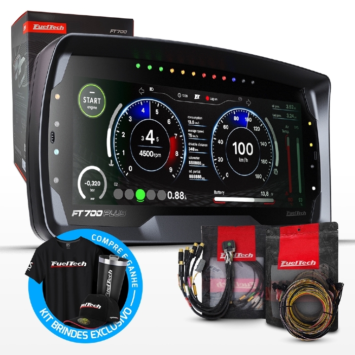 Injeção Programável Ft700plus Chicote Motor Dianteiro C/d M