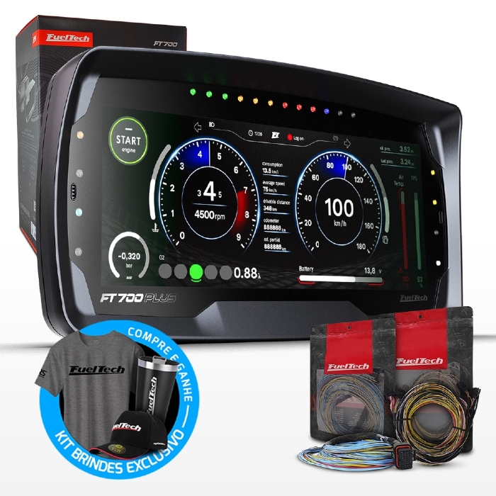Injeção Programável Ft700plus Chicote Motor 3m A/b E C/d