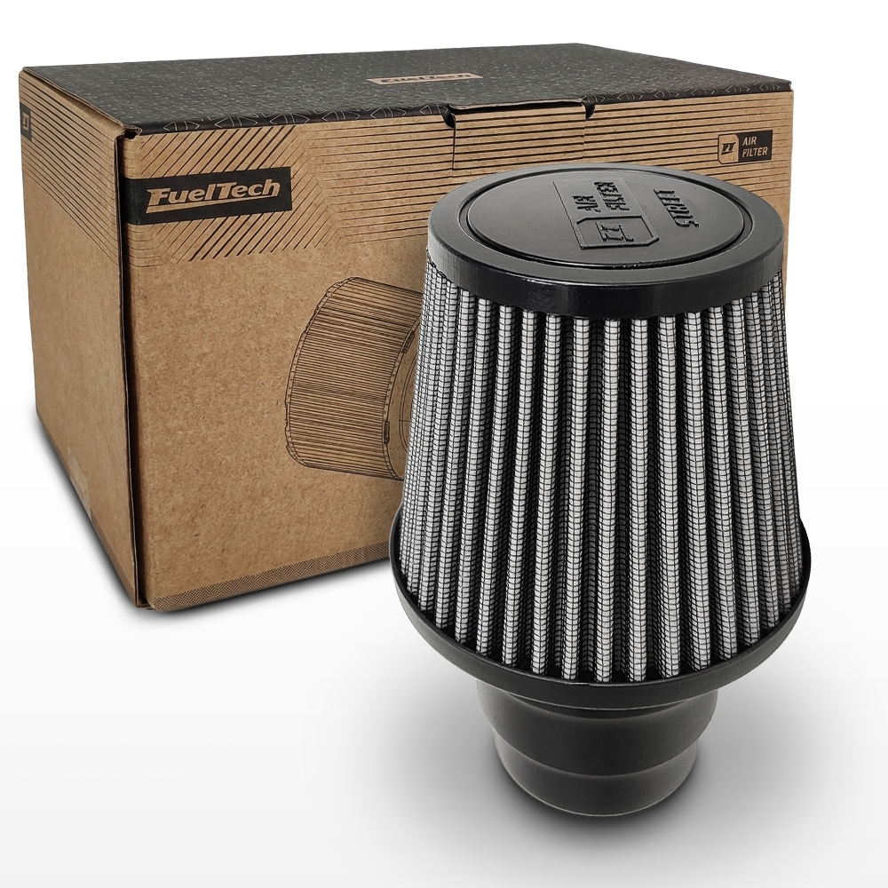 Filtro De Ar Conico Fueltech Street Multi Mono Fluxo 100mm