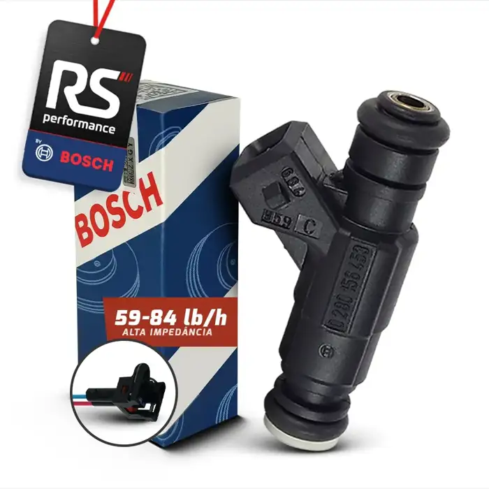 Bico Injetor Bosch 65 Lbs/h 0280156453 Alta Impedância