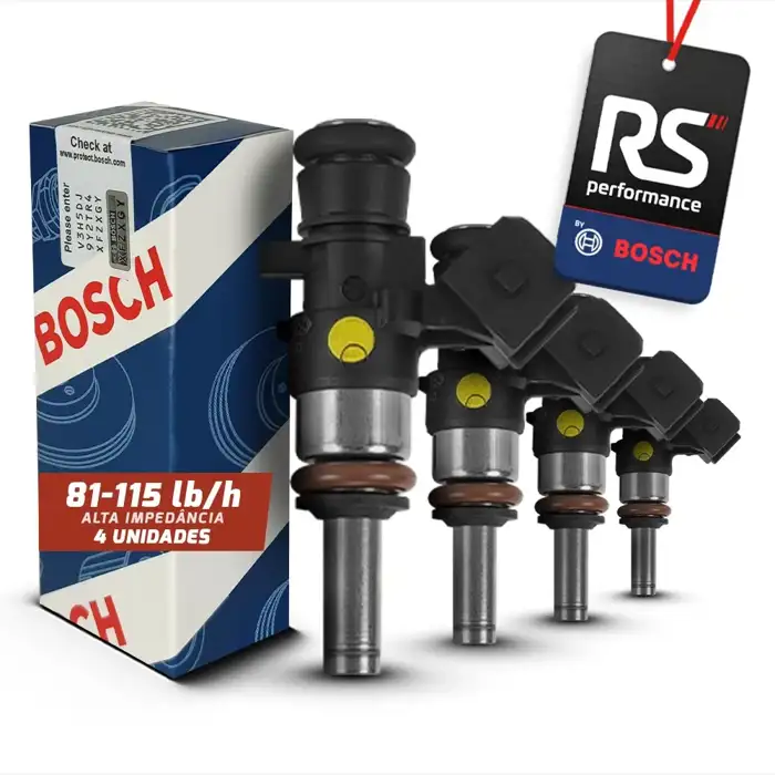 Jogo 4 Bicos Injetores Bosch 108 Lbs/h 280 158 040