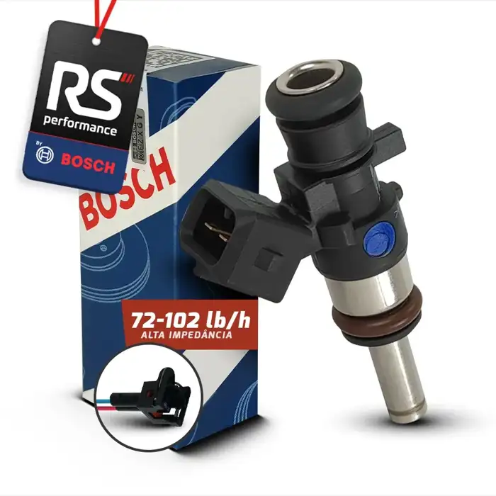 Bico Injetor Bosch 80 Lbs/h 280 158 209 Alta Impedância