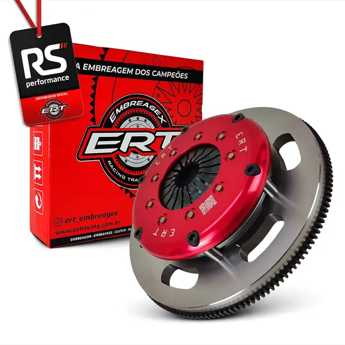 Embreagem Multidisco 2 Discos Volante Em Aço Gm Opala 800cv