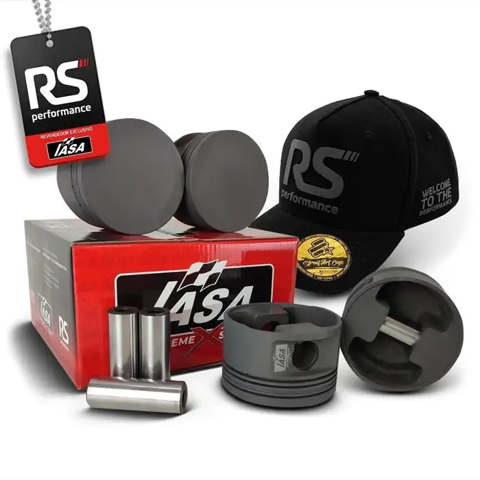 Kit 4 Pistão Forjado Plano Ap 2.0 8v 83 1200cv + 4 Pinos 22mm