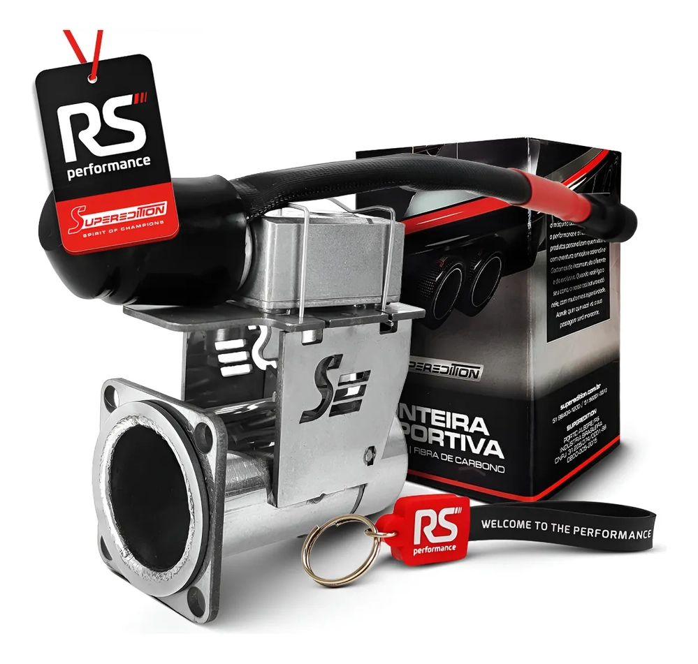 Kit Difusor De Escapamento Universal Slim 1,5 Polegadas Para Moto