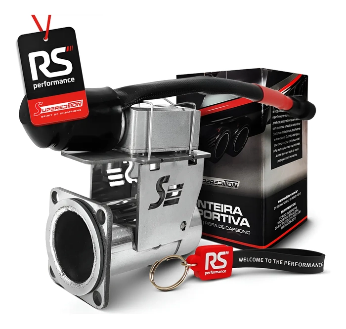 Kit Difusor De Escapamento Universal Slim 1,5 Polegadas Para Moto