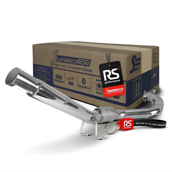 Downpipe em Inox 304 para Motor TSI 1.4T 150cv
