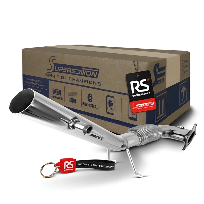 Downpipe em Inox 304 para Motor TSI 2.0T 200cv