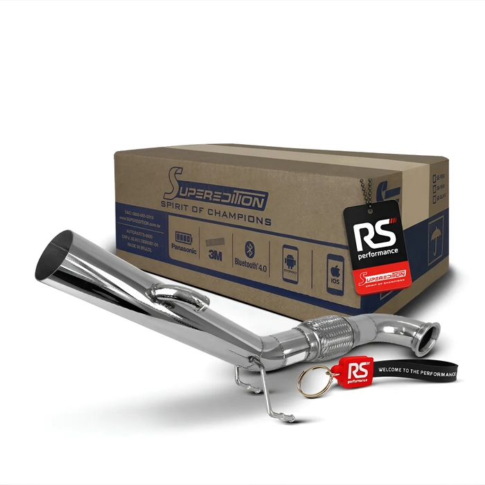 Downpipe em Inox 304 para Motor TSI 2.0T 211cv