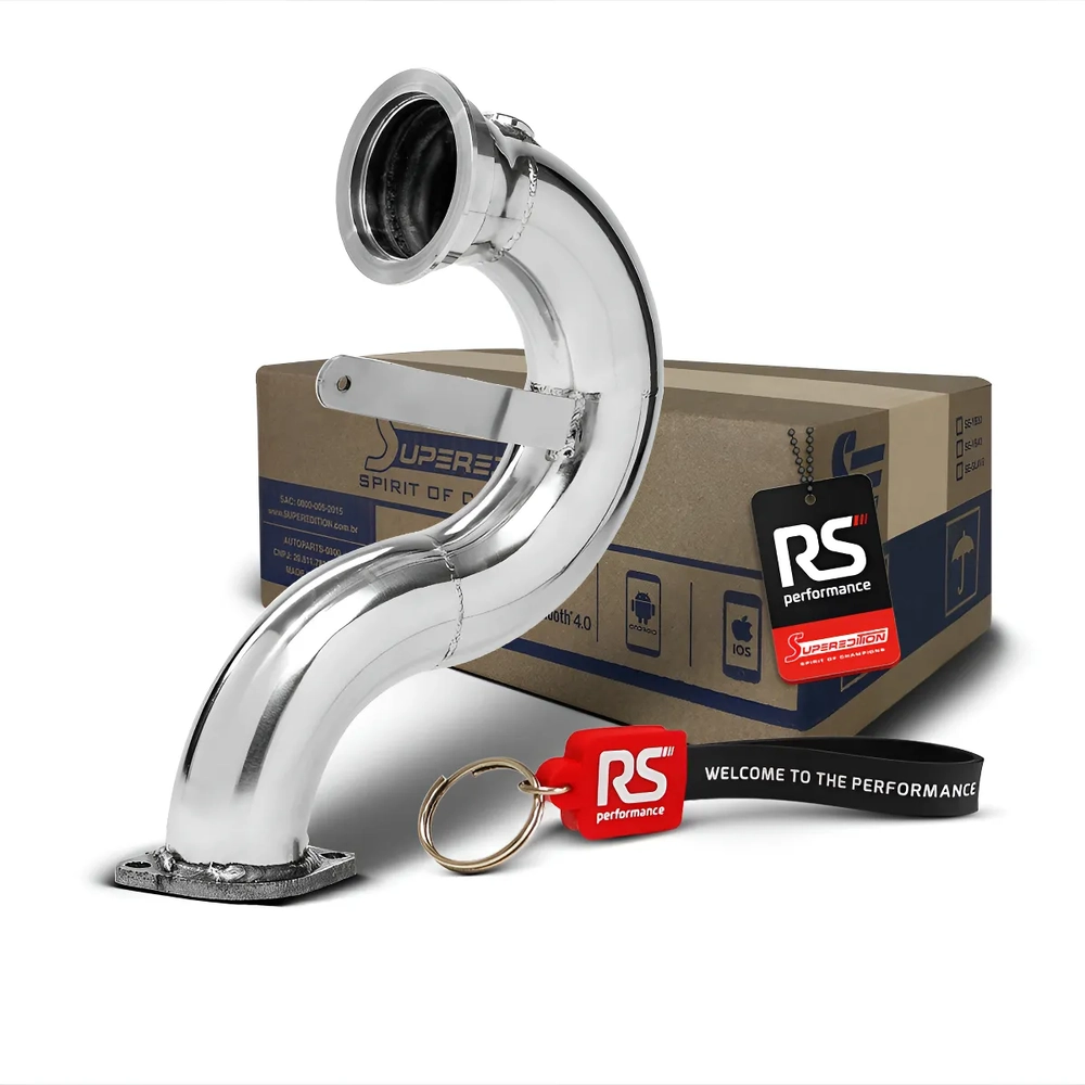 Downpipe em Inox 304 para Motor Chev. 1.4T 153cv
