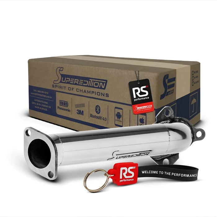 Downpipe em Inox 304 para Motor Mitsubishi 3.2 180cv