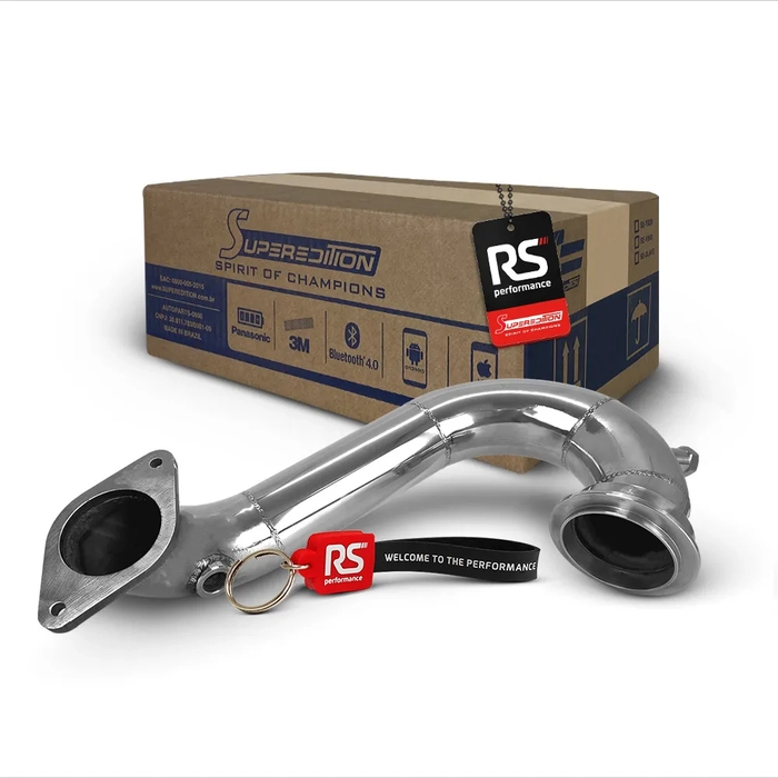 Downpipe Superedition Em Inox Para Chevrolet Onix 1.0t 116cv