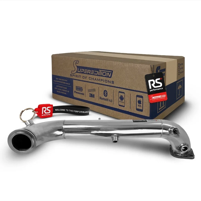 Downpipe Superedition em Aço Inox SE-DW 20170 - COM VARIAÇÃO