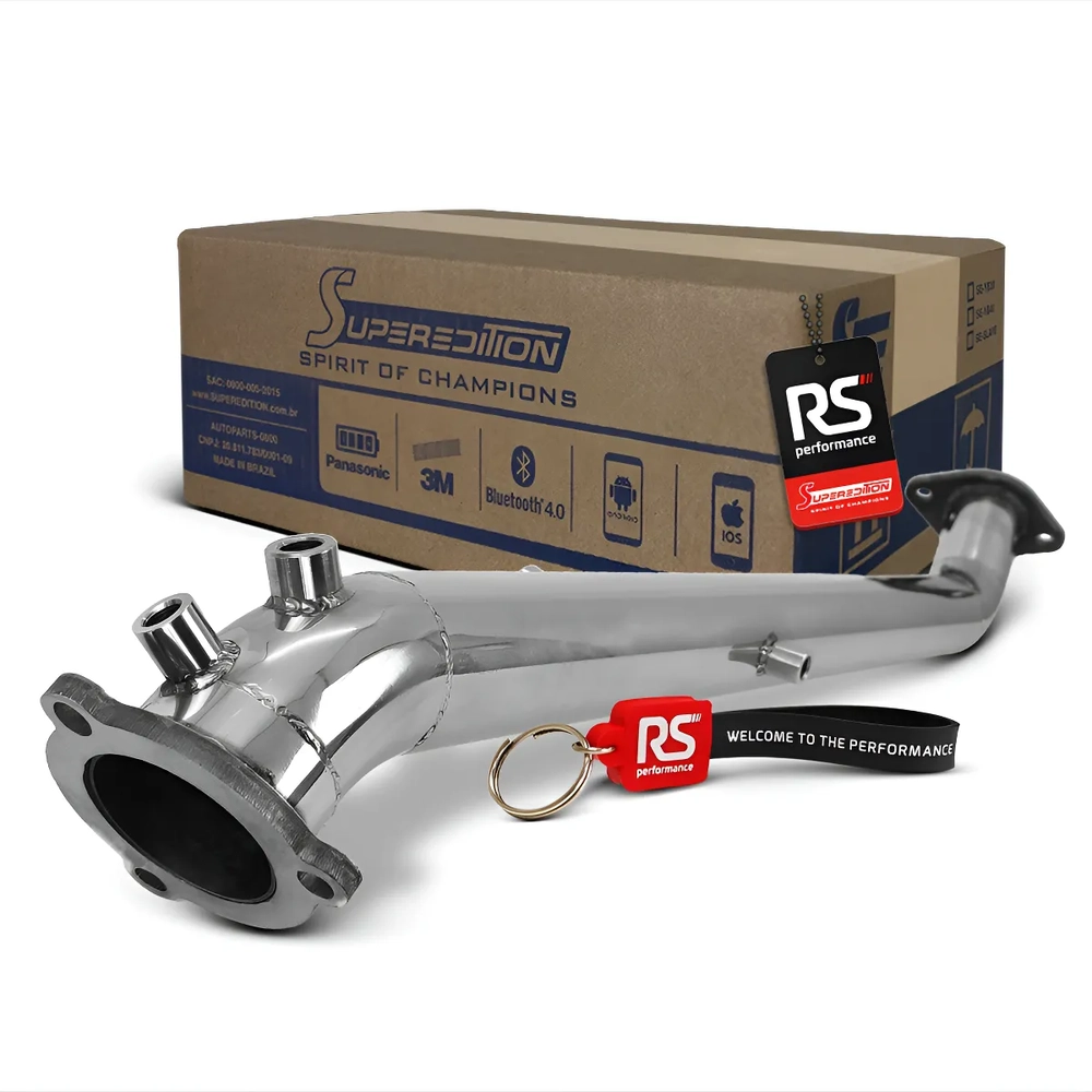 Downpipe Superedition em Aço Inox SEL-DW24190