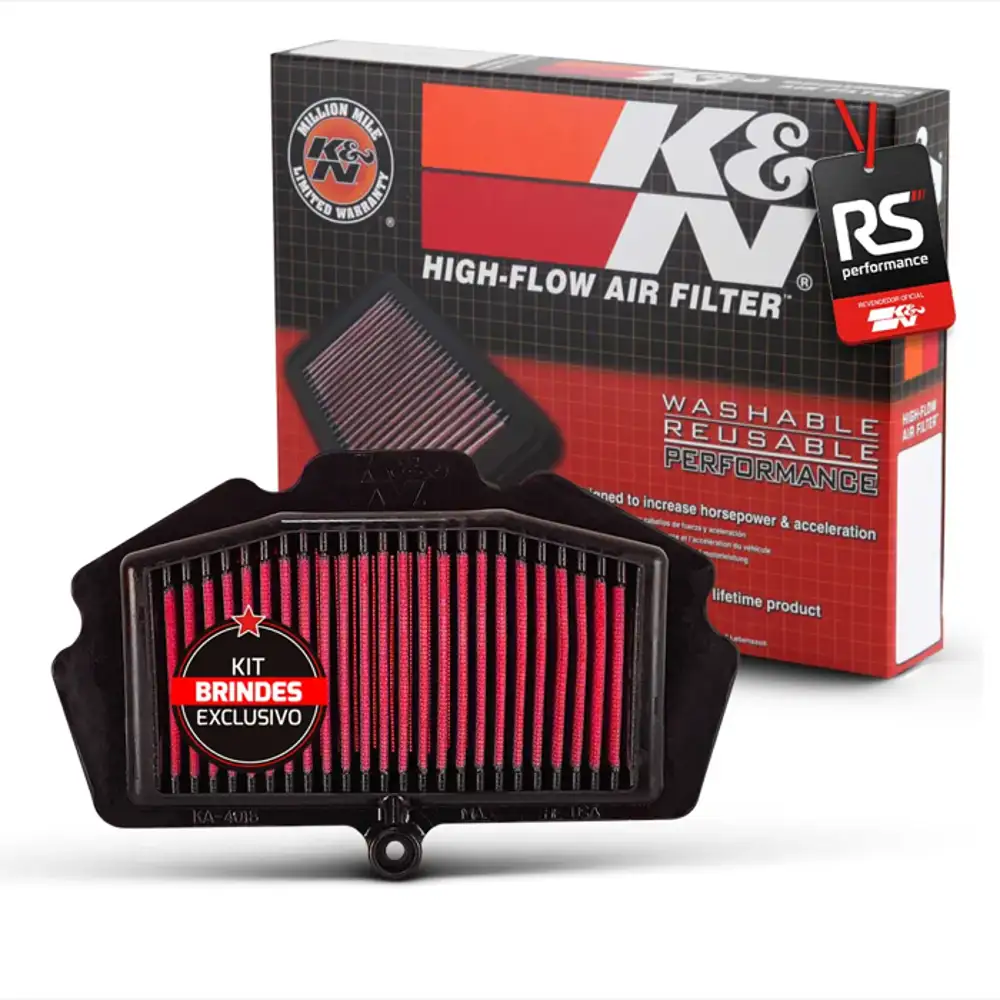 Filtro De Ar Esportivo K&n Inbox Kawasaki Ninja 400 / Z400
