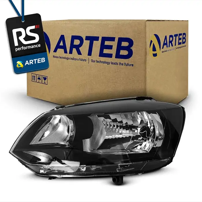 Farol Principal H4 Fox Spacefox 2011-14 Esquerdo Ou Direito