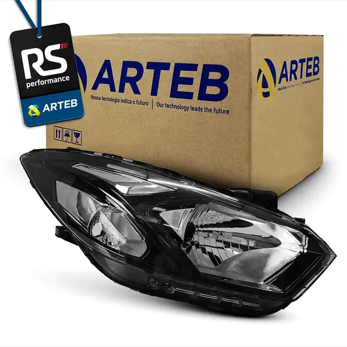 Farol Mas Negra Onyx Prisma Lt 2017-2019 Esquerdo Ou Direito
