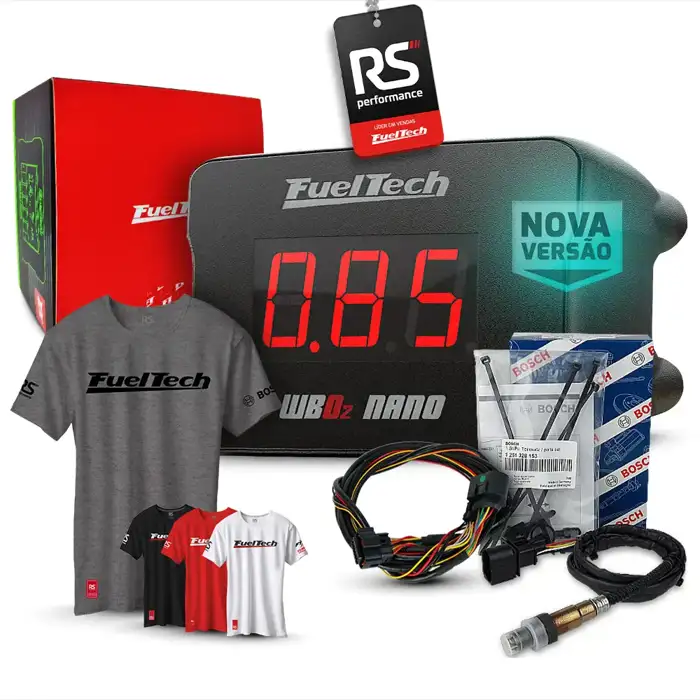 Wideband Nano + Sonda Bosch 4.2 - Chicote Motor Traseiro