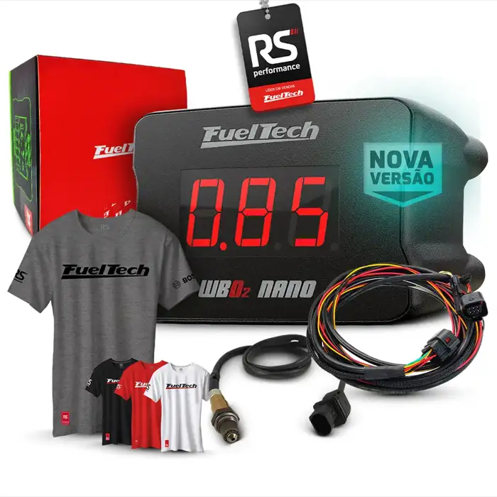 Wideband Nano + Sonda Bosch 4.9 - Chicote Motor Dianteiro