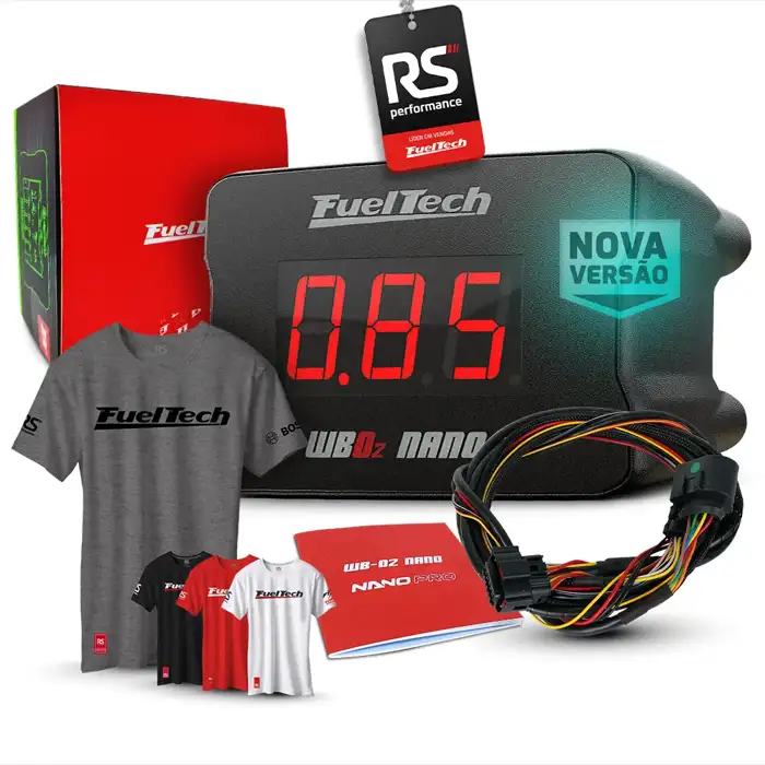 Wideband Nano + Chicote Para Motor Dianteiro