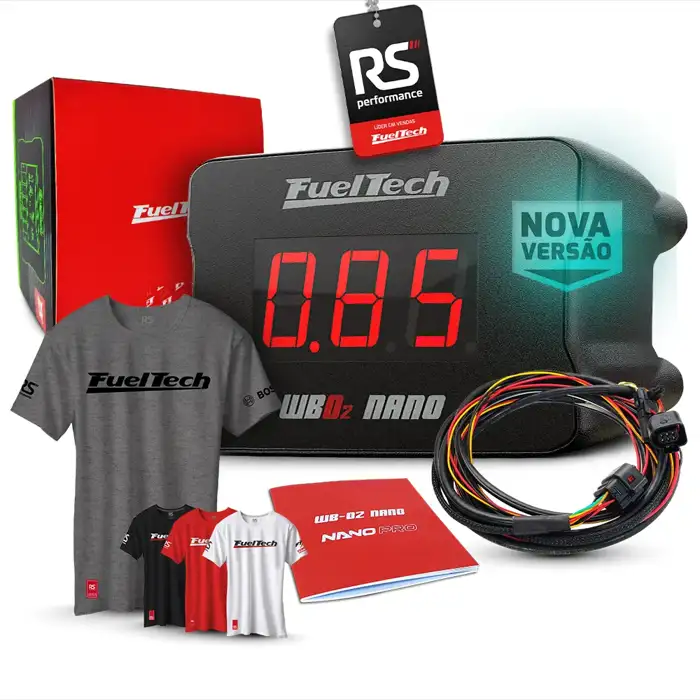 Wideband Nano + Chicote 4.9 Para Motor Dianteiro